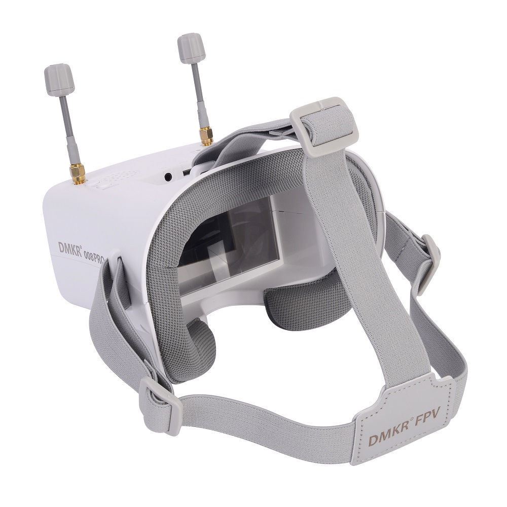 Drone Racing Goggles - Originele 008D PRO Witte FPV-bril met