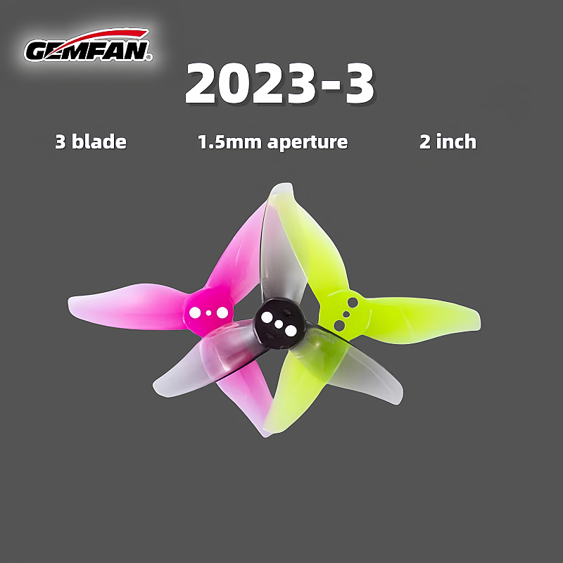 Drone Racing Gate - Gemfan 2023 driebladige 2-inch propeller 3-bladige