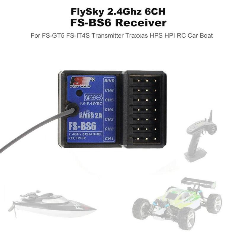 Drone Racing Receiver - Flysky FS-BS6 Ontvanger 2.4Ghz 6CH AFHDS