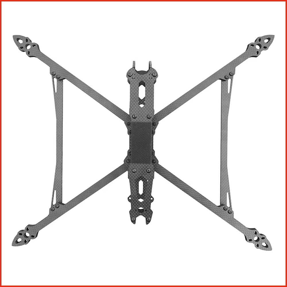Drone Racing Frame - MARK V2 8/9/10 inch 3K Carbon