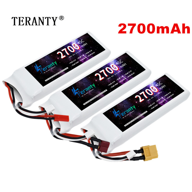 Drone Racing Battery - 1/3 Stuks 2S 7.4V Lipo Batterij
