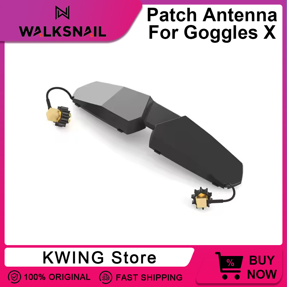 Drone Racing Goggles - Walksnail Patch Antenne V2 Avatar HD-bril
