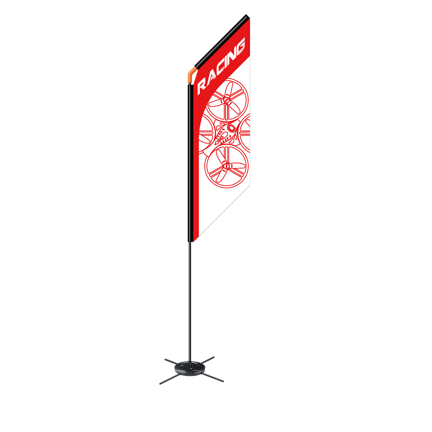 Drone Racing Gate - 560mm FPV Racer Vlag Drone Quad