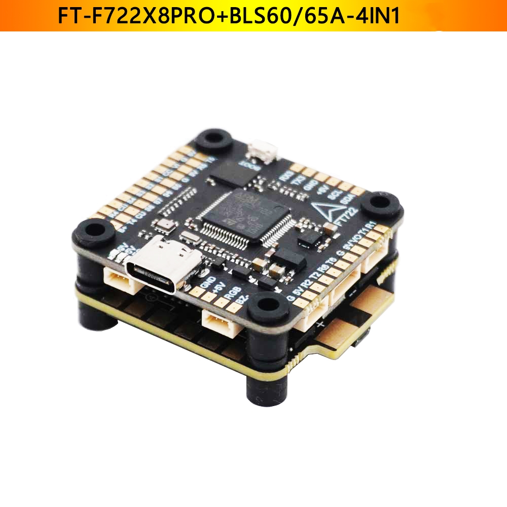 Drone Racing Flight Controller - 60A BLHELI_S 4IN1 3-6S borstelloze ESC