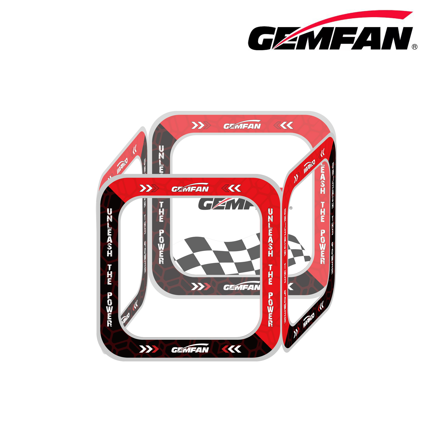 Drone Racing Gate - Gemfan AC-SM-6 FPV Racing Drone reflecterende
