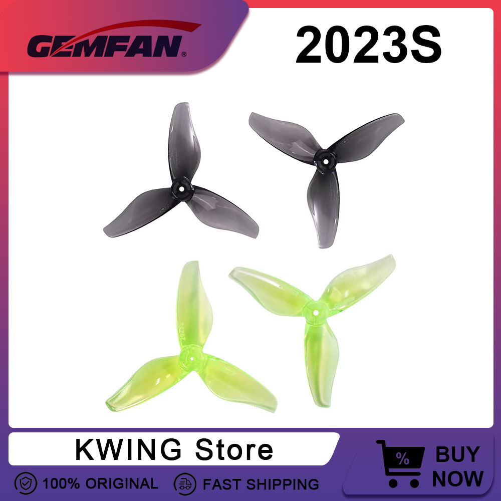 Drone Racing Motor - 12Pairs (12CW + 12CCW) Gemfan 2023S