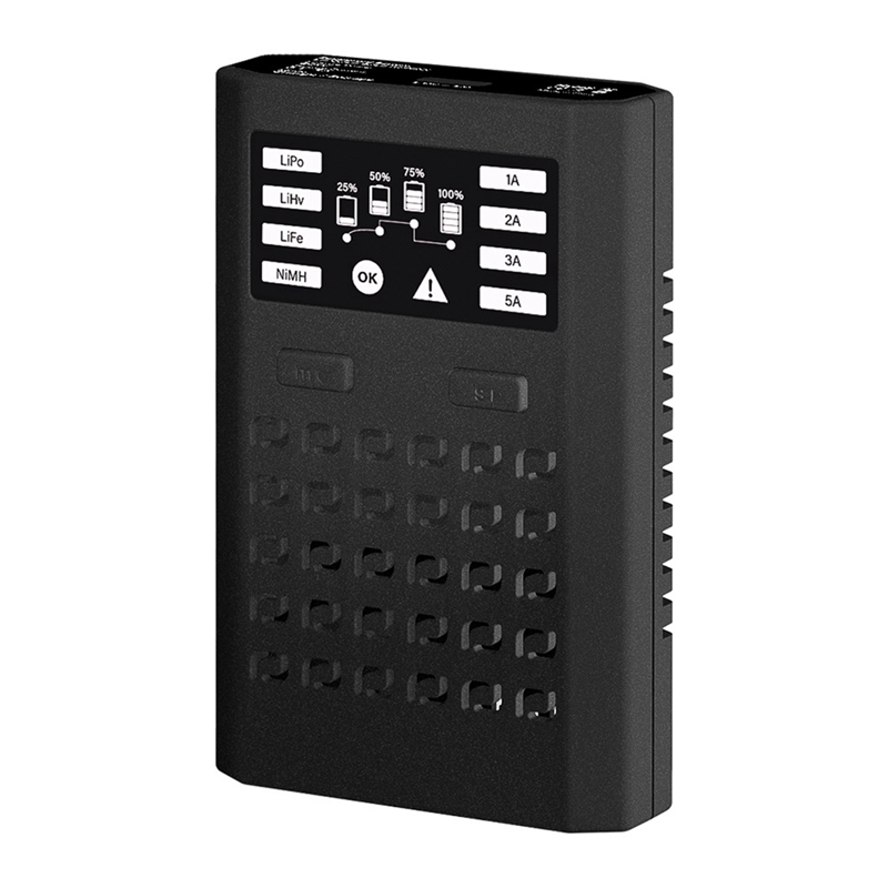 Drone Racing Charger - 60W Batterijlader Lithiumbatterij Balanslader 2-6S Ondersteuning