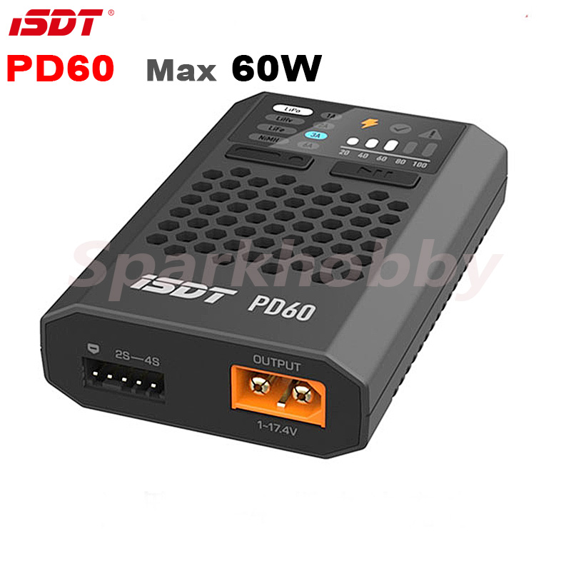 Isdt PD60S 60W 6A Quick Smart  - Drone Racing Charger recensie en prijs