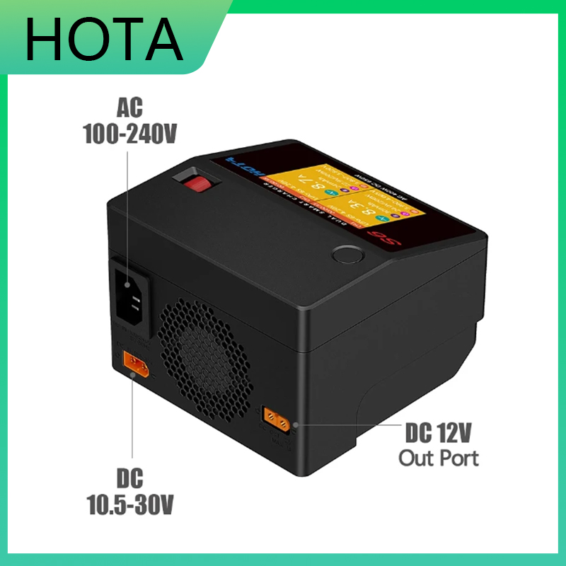 SkyCityFPV HOTA S6 AC 400W 15A - Drone Racing Charger recensie en prijs