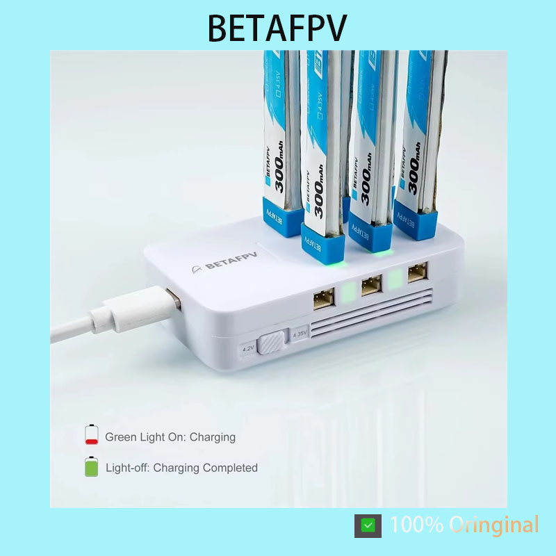 BETAFPV 6 poorten 1S Lipo-batt - Drone Racing Charger recensie en prijs