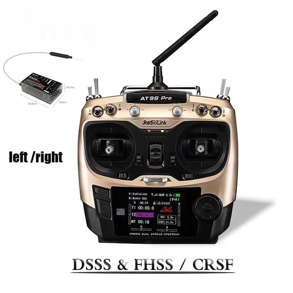 Radiolink AT9SPro 12CH 2.4G DS - Drone Racing Receiver recensie en prijs