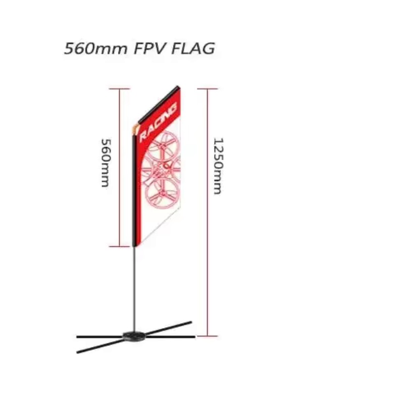 LDARC 560 mm FPV-vlag voor RC  - Drone Racing Flag recensie en prijs