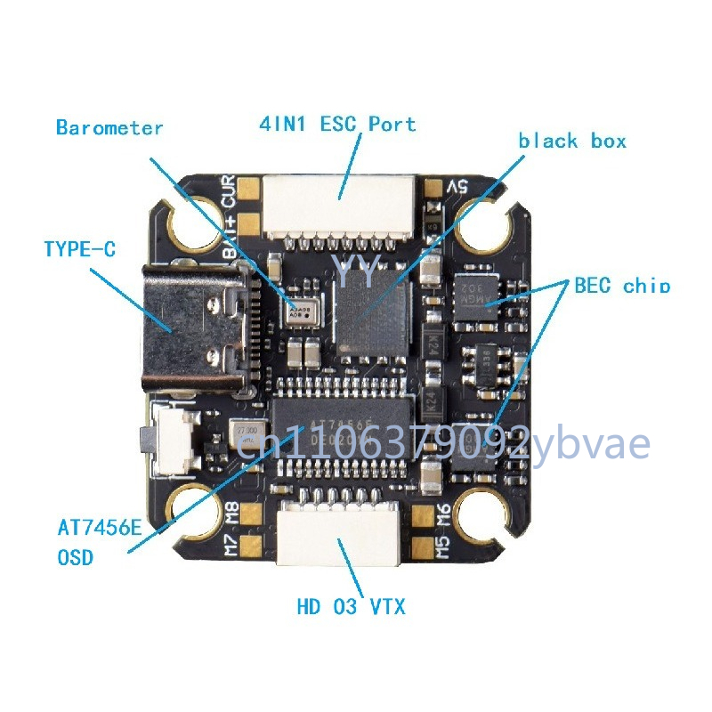 F405 V2 Flight Controller Modu - Drone Racing Flight Controller recensie en prijs
