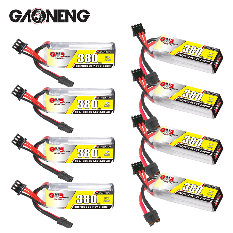 GNB 2S 7.6V 380mAh 90C/180C Li - Drone Racing Battery recensie en prijs