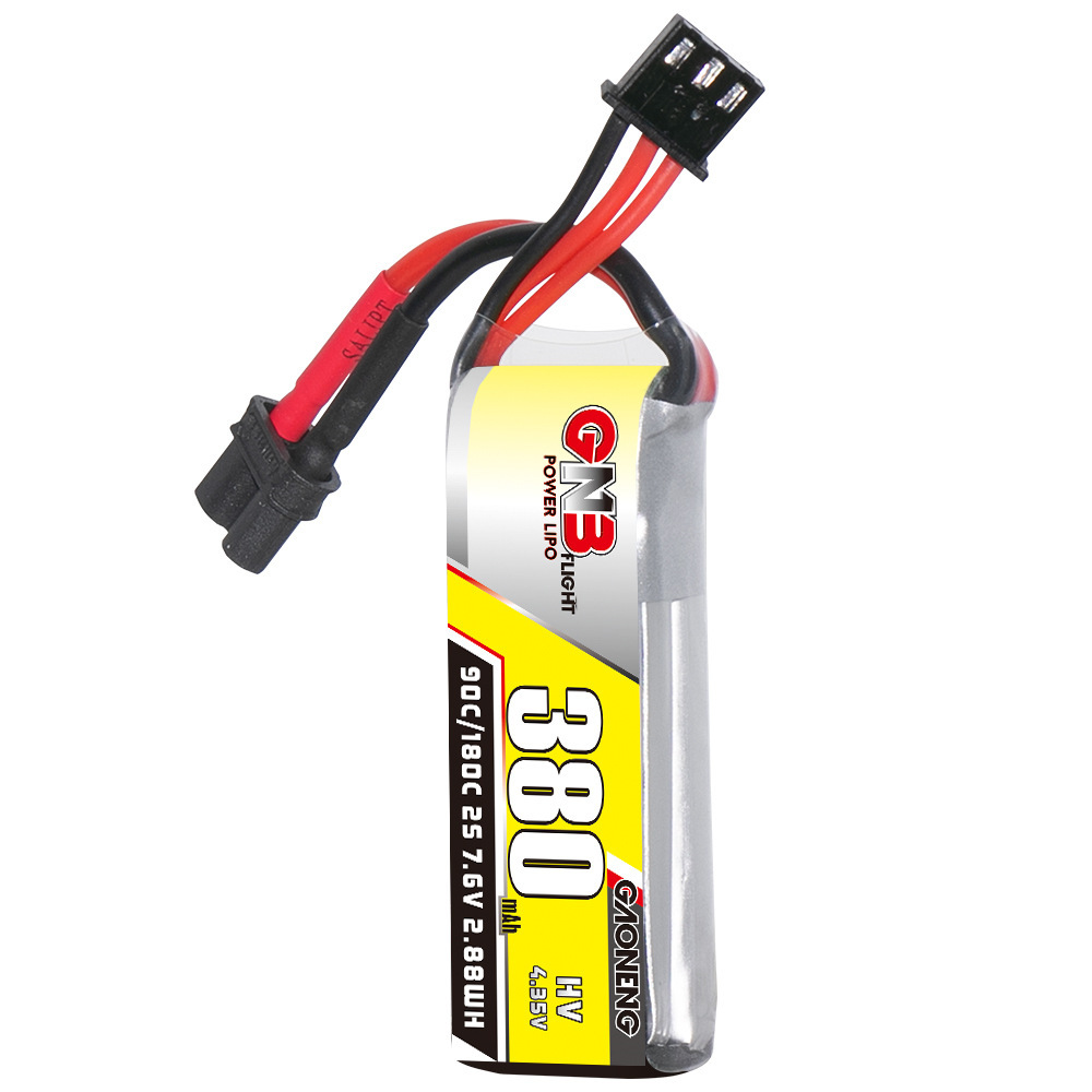 GNB 2S 7.6V 380mAh 90C/180C Li - Drone Racing Battery recensie en prijs