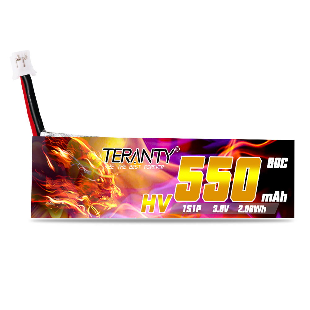 TERANTY HV 1S 3.8V 550mAh 80C/ - Drone Racing Battery recensie en prijs
