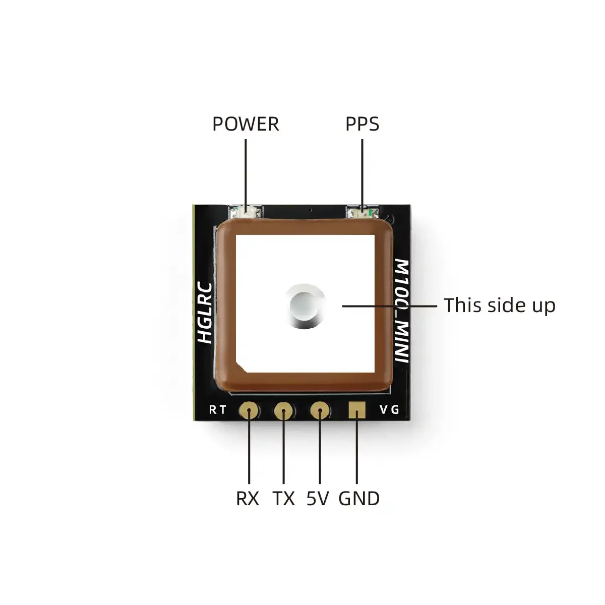 HGLRC M100 MINI GPS-module M10 - Drone Racing Flight Controller recensie en prijs