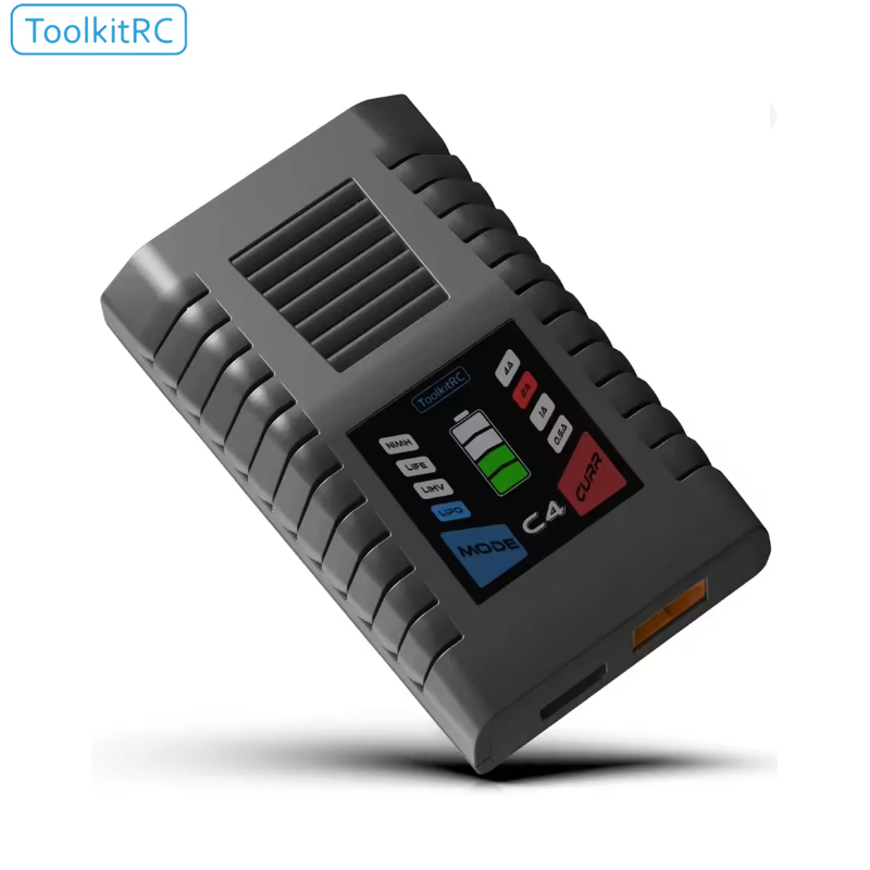 ToolkitRC C4 50W Eenvoudige Ev - Drone Racing Charger recensie en prijs