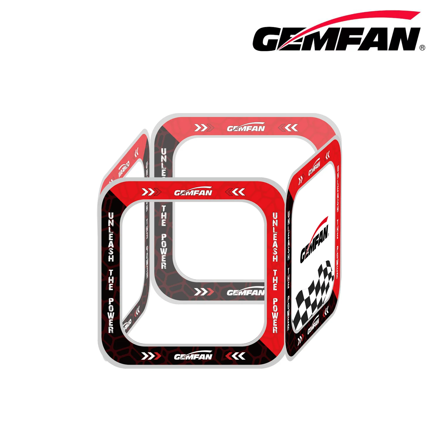 Gemfan 4in1 Racepoorten Afneem - Drone Racing Flag recensie en prijs